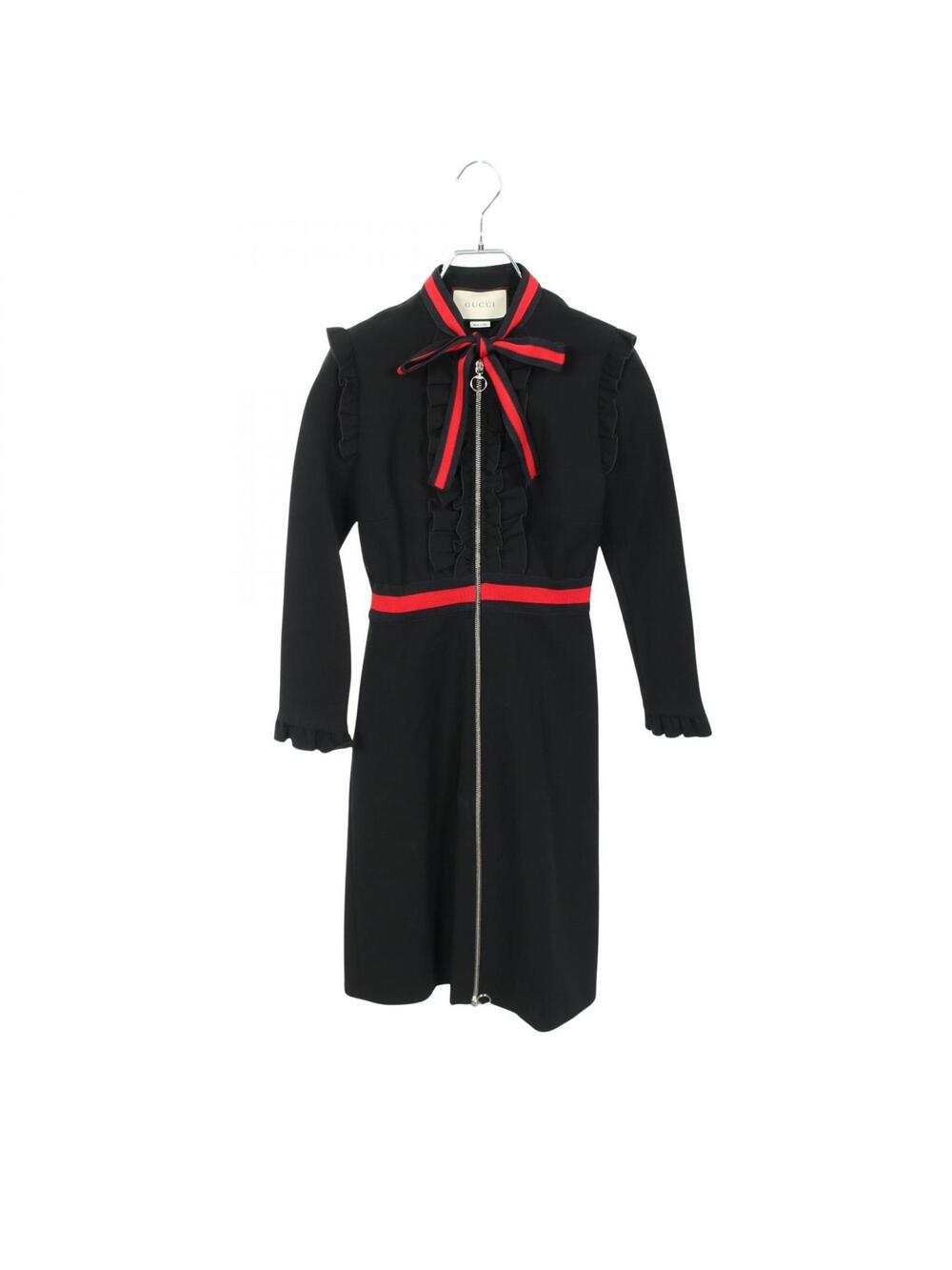 Gucci Web Stripe Long-Sleeved Dress #346538G86B